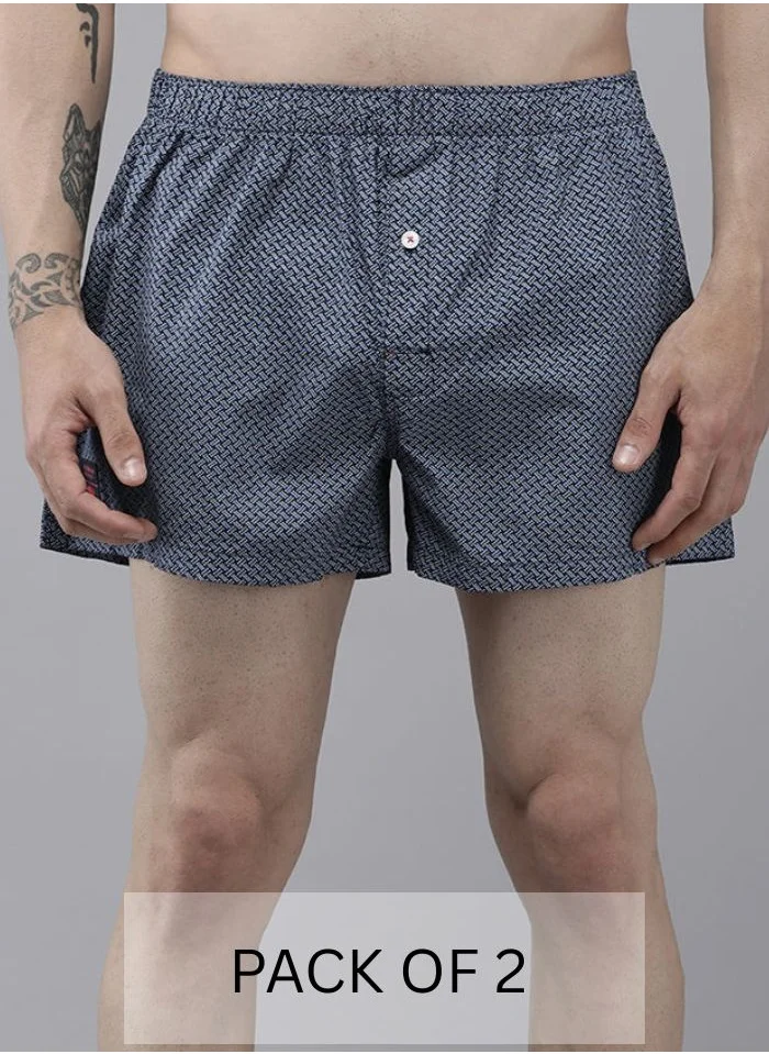 THE BEAR HOUSE Mens Cotton Boxers Multipack Soft Breathable Underwear for Men Loose Fit Comfortable Boxer Shorts for Daily Wear
