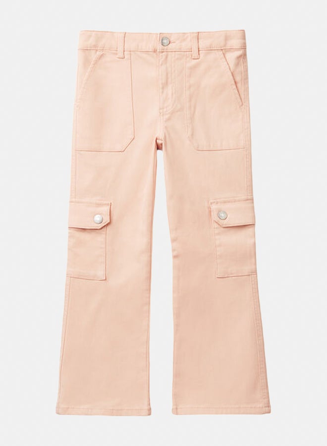 Benetton Girls Flared Cargo Pants - Image 1
