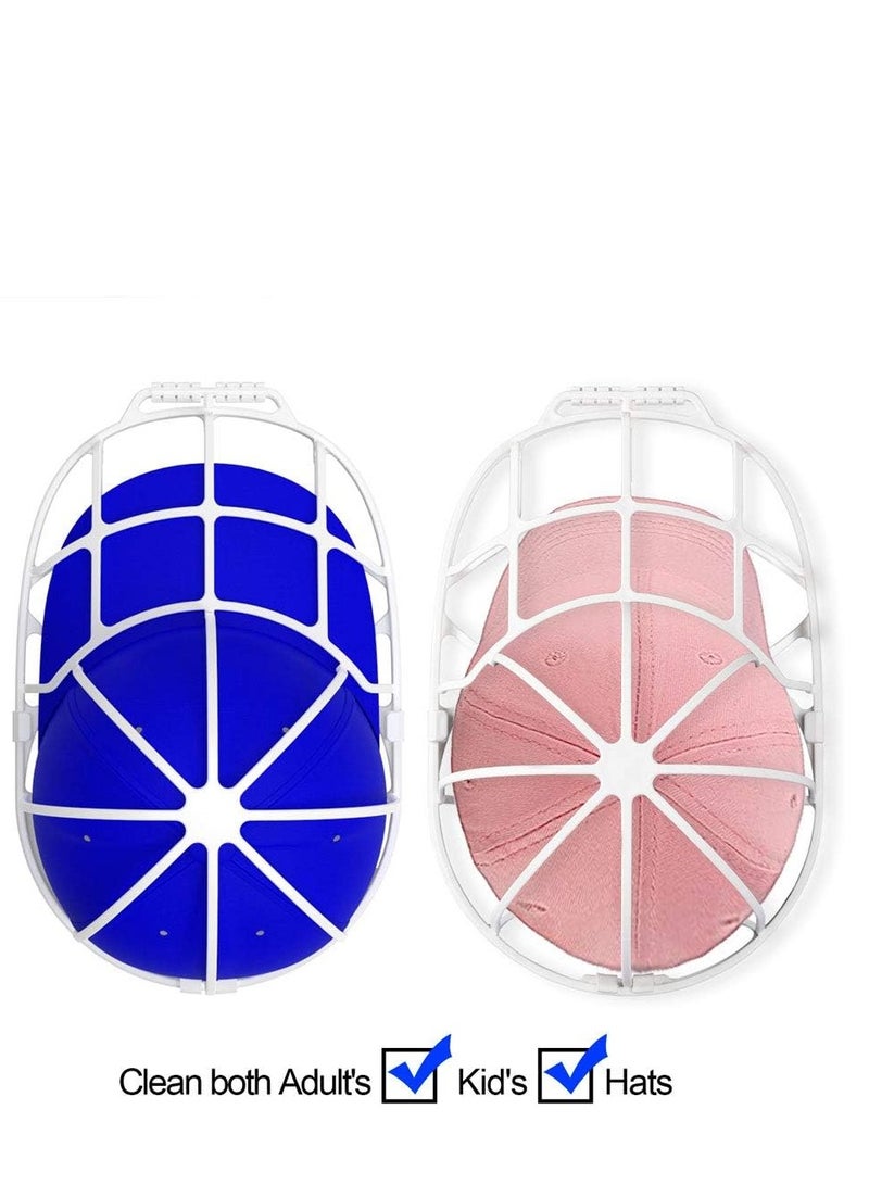 YEENOR YEENOR hat washer for washing machine cap washer baseball cap washers baseball hat cleaner cleaning protector ball cap washing frame cage hat washing holder  - Image 3