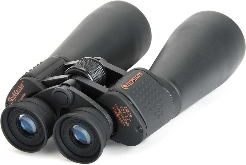 Celestron SkyMaster 25x70 Porro Binoculars, Black - Image 2
