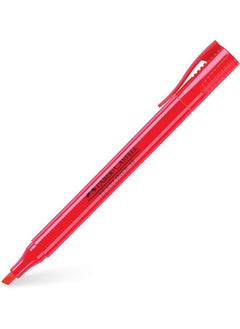 Textliner 38 1.2 5 Mm Chisel Tip Highlighter Red