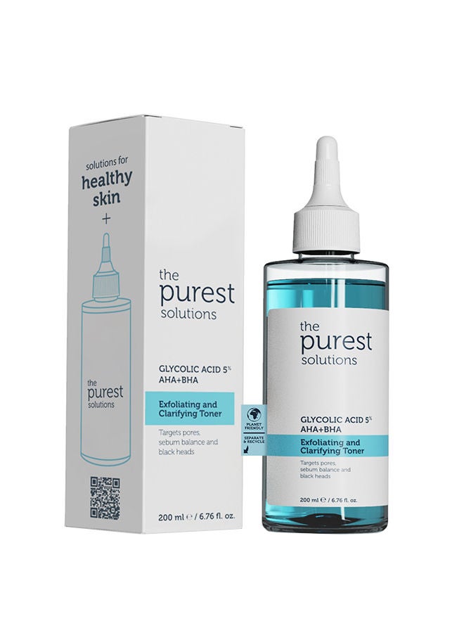 the purest solutions Exfoliating & Clarifying Toner - Image 1