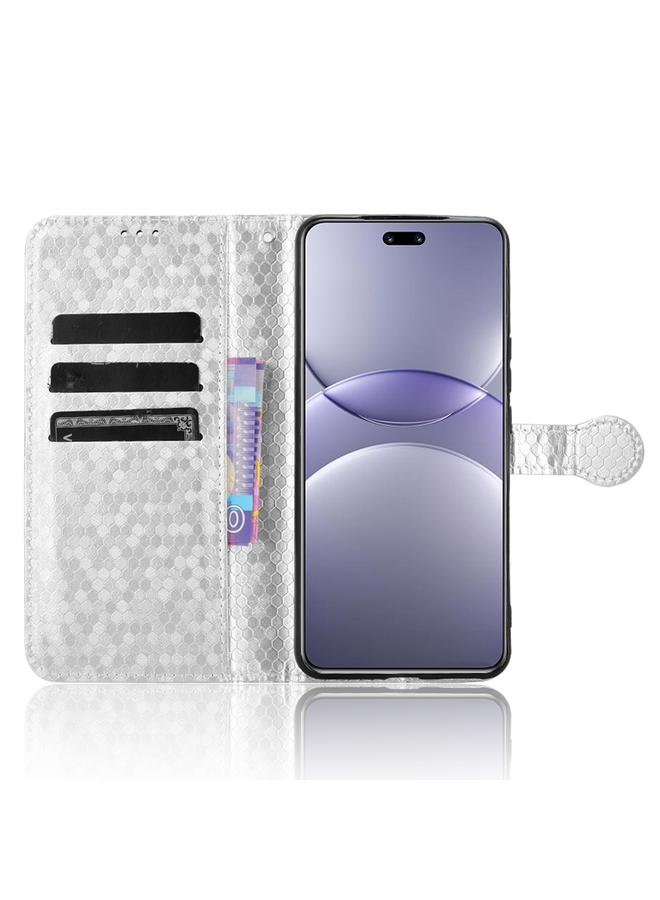 S-TOP Case For Huawei nova 13 Pro 5G Honeycomb Dot Texture Leather Phone Case - Image 4