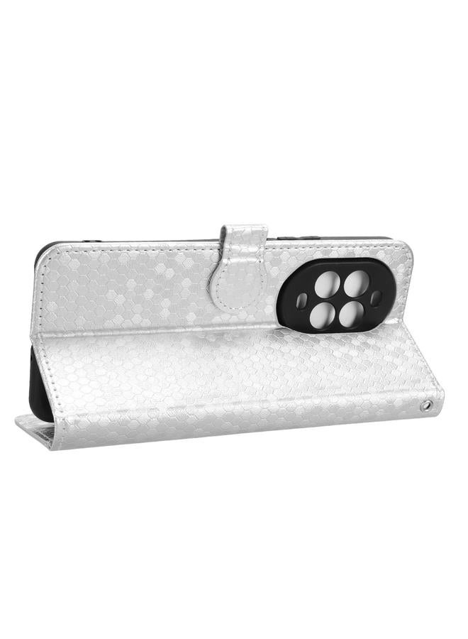 S-TOP Case For Huawei nova 13 Pro 5G Honeycomb Dot Texture Leather Phone Case - Image 5