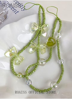 roaiss High Quality Mobile Phone Pendant Camera Anti Lost Rope Handmade Beads Cute and Fashionable Versatile for Everyday Use  - Image 4