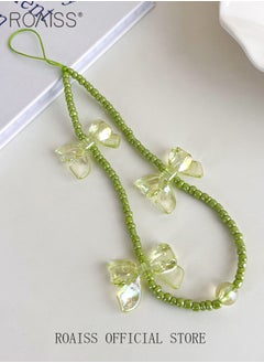 roaiss High Quality Mobile Phone Pendant Camera Anti Lost Rope Handmade Beads Cute and Fashionable Versatile for Everyday Use  - Image 2