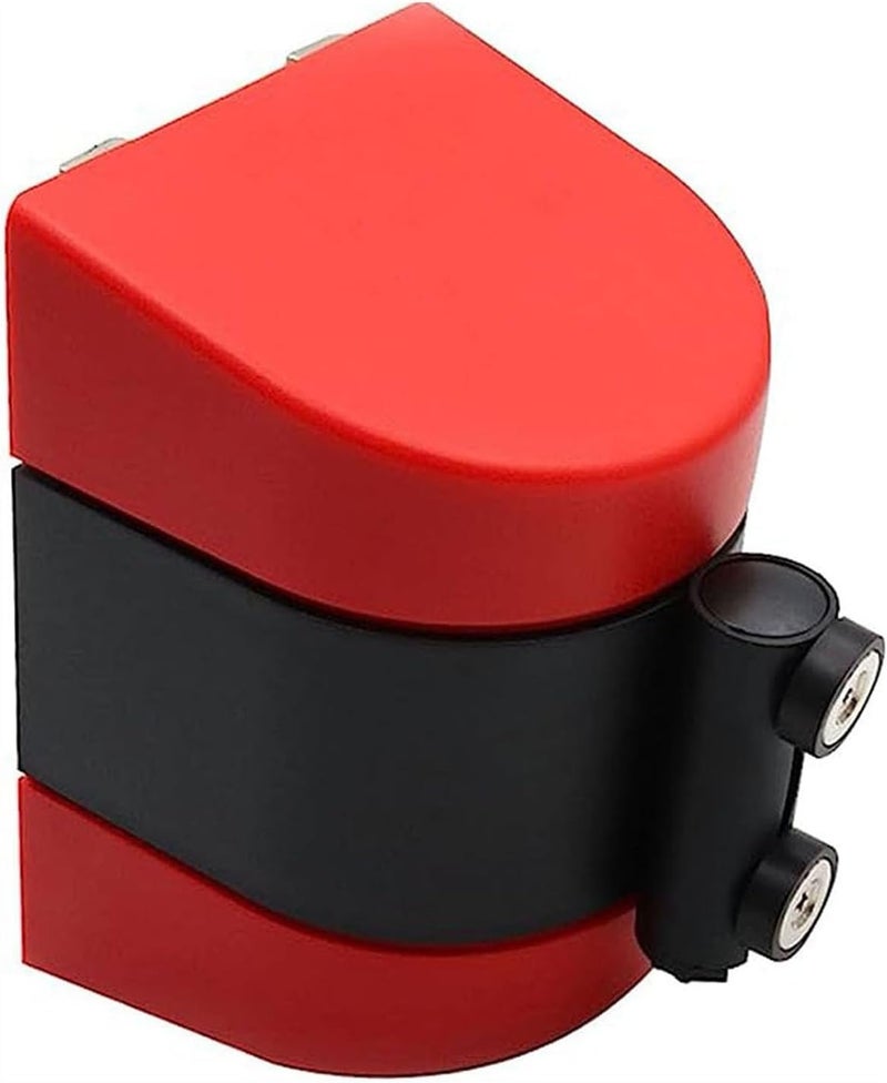 Red Attraction Retractable Belt Barrier, with Mounting Accessories,2/3/5/10M Wall Mount Safety Cordon Barrier,Queuing Safety Tape Cordon/a/5M/16.4Ft - Image 1
