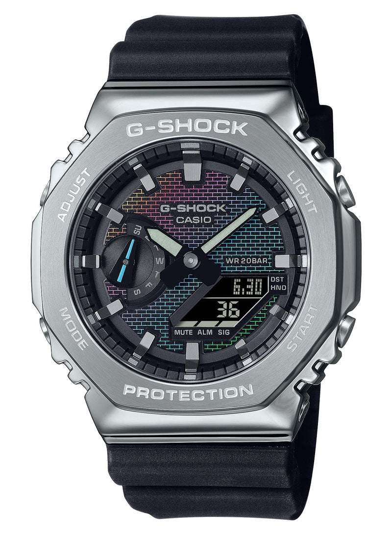 G-SHOCK G-Steel Analog+Digital Bio-Based-Resin Band Men's Watch GM-2100RW-1ADR - Image 1