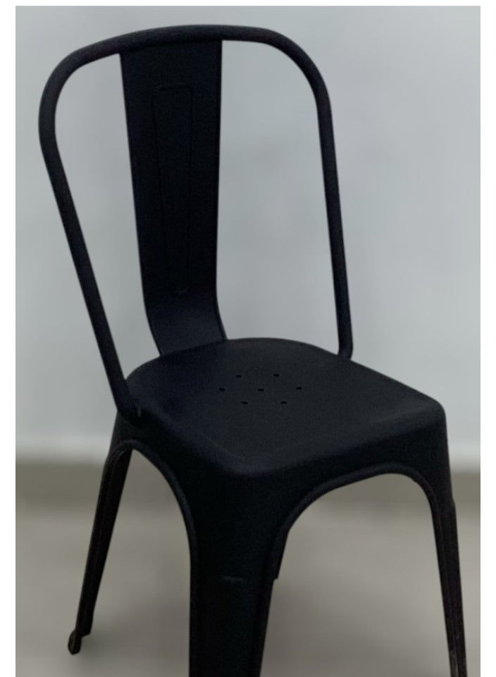 SMART HOME Modern Fiber Single Chair with Sturdy Legs - 45x45x80 cm | Durable Seat for Offices, Dining Rooms, Coffee Shops, Gardens, and Outdoor Lounges - Image 4