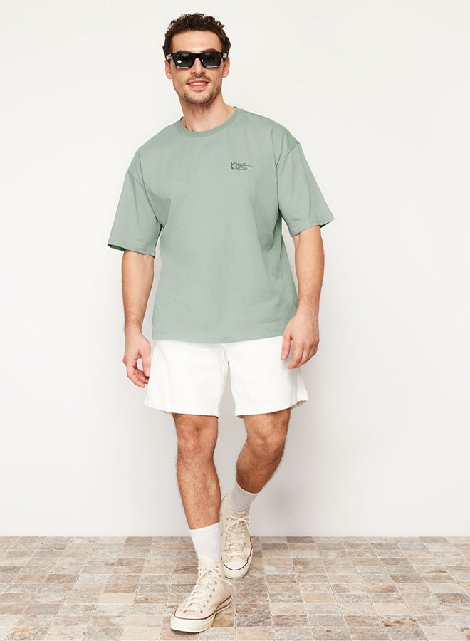 trendyol Men's Mint T-shirt - Image 1