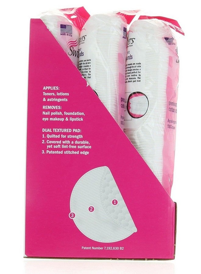 Swisspers Premium Hypoallergenic Cotton Rounds, 900 Count - Image 2