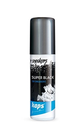 Kaps Super Black Colour Restore for Sneakers and Casual Shoes, Leather and Textile - 75ml - 2.53 fl oz. - Black - Image 5