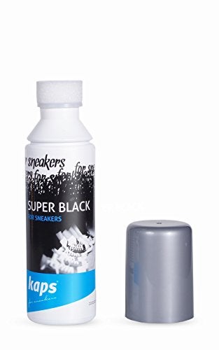 Kaps Super Black Colour Restore for Sneakers and Casual Shoes, Leather and Textile - 75ml - 2.53 fl oz. - Black - Image 2