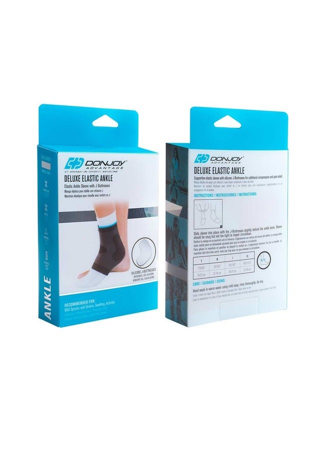 DonJoy Advantage DA161AV02-TAN-M Deluxe Elastic Ankle for Sprains, Strains, Swelling, Tan, Medium fits 8.5", 9.5" - Image 2