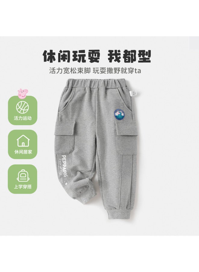 peppa Pig Spring Boys' Casual Cargo Joggers - Versatile Kids' Pants For Toddlers - Image 3