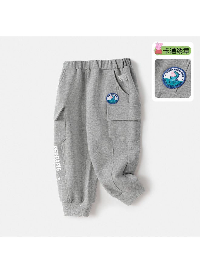 peppa Pig Spring Boys' Casual Cargo Joggers - Versatile Kids' Pants For Toddlers - Image 2