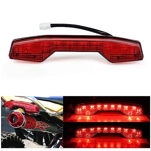 SKTYANTS Motorcycle TailIight Assembly ATV Motorcycle Brake Rear Light Compatible with Suzuki LT-R450 LTR 450 LTR450 2x4 Replacement OEM 35710-45G00 - Image 4
