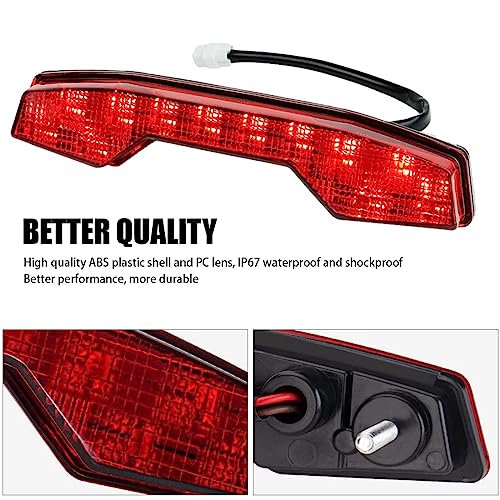 SKTYANTS Motorcycle TailIight Assembly ATV Motorcycle Brake Rear Light Compatible with Suzuki LT-R450 LTR 450 LTR450 2x4 Replacement OEM 35710-45G00 - Image 3