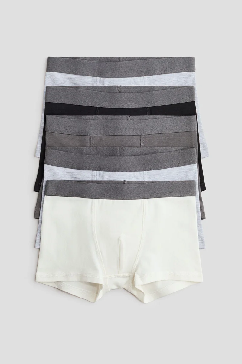 اتش اند ام شورت بوكسر - عبوة من 5 قطع