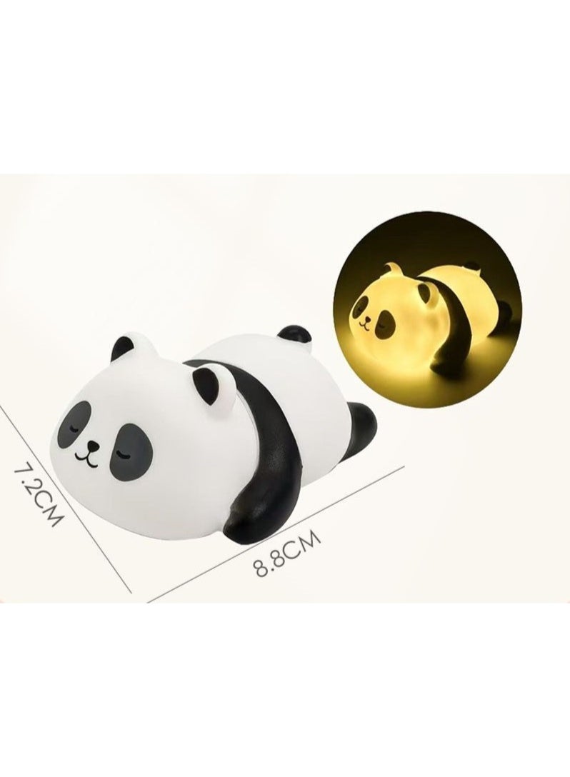 LED Night Lights for Kids, Panda Gifts, LED Lights for Room, Baby Night Lights for Nursery, Timer Auto Shutoff,Touch lamp, Battery Operated Night Lights, for Bedrooms, Living Room - Image 1