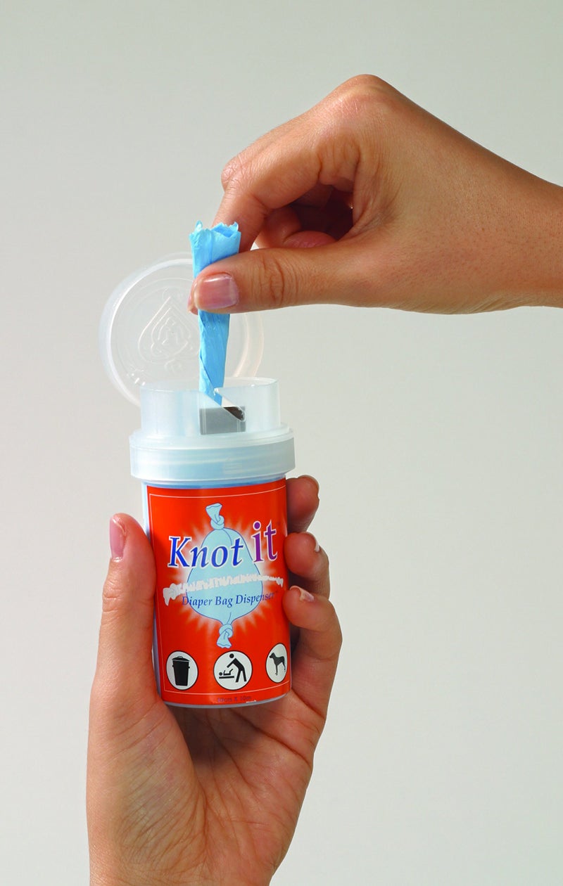 برينس ليون هارت موزع حفاضات بتصميم حقيبة بعقدة قابلة لإعادة الاستخدام - Image 2