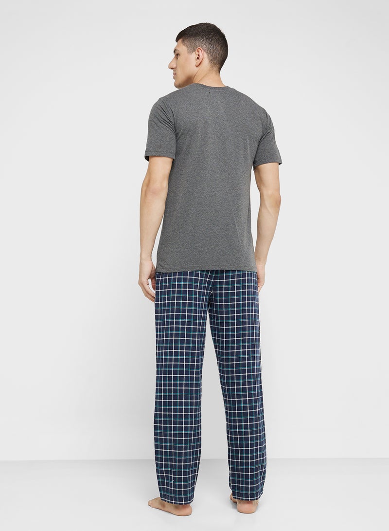 Robert Wood Nightwear T-Shirt & Pants Sets - Image 2