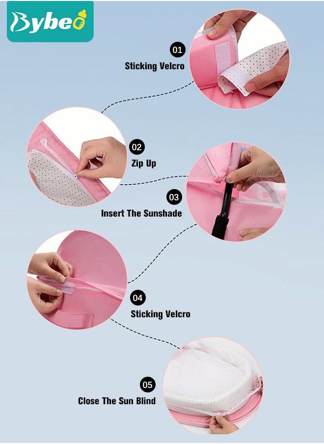 Baby Travel Portable Mobile Crib Foldable Newborn Multi-function Folding Bed With Toys Multipurpose Mummy Diaper Bag