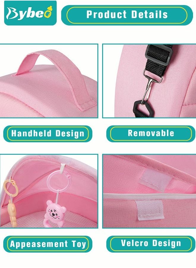 Baby Travel Portable Mobile Crib Foldable Newborn Multi-function Folding Bed With Toys Multipurpose Mummy Diaper Bag