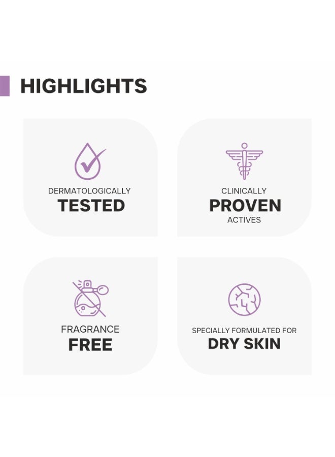 DERMATOUCH Ceramide Hyaluronic Acid Moisturizer for intense moisturization and barrier repair | For dry skin |50g - Image 3