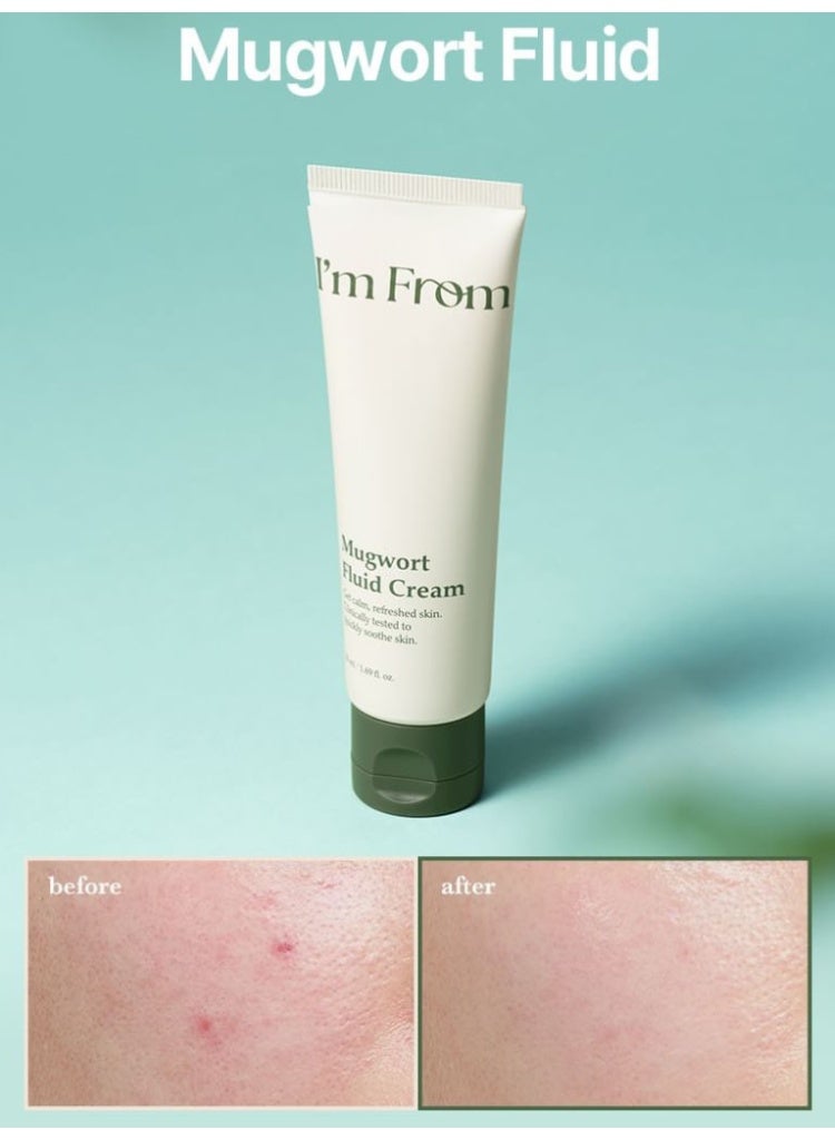 آي أم فروم أنا من كريم سائل الشيح لتهدئة البشرة وتقليل الاحمرار ودعم الحاجز - Image 4