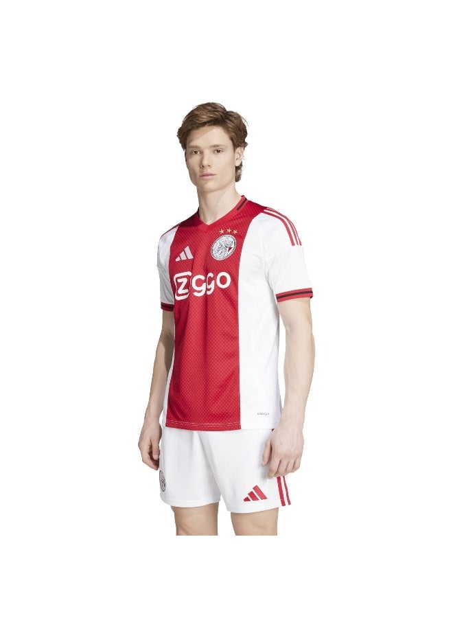 Adidas Ajax H Jsy White Football Jerseys For Men XS - Image 3