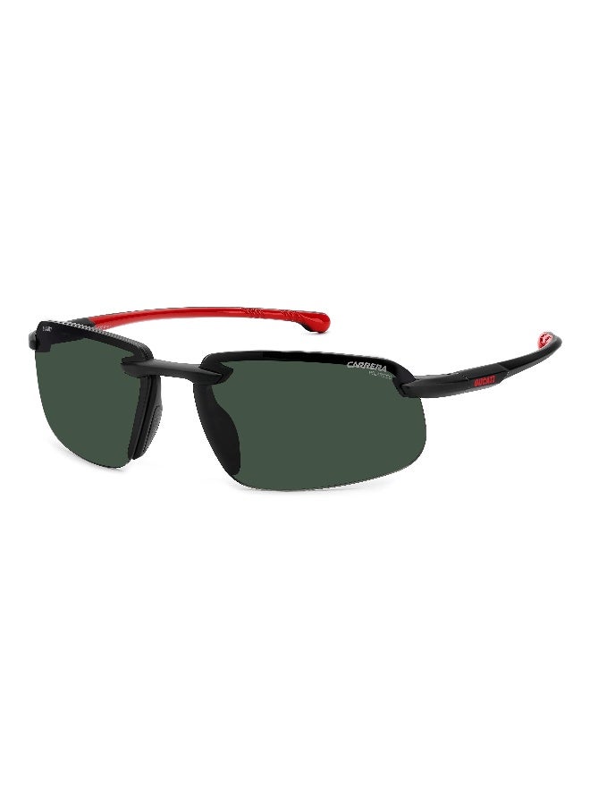 Carrera CARDUC 043/S 003 Men's Semi-Rimless Wraparound Sunglasses - Image 1