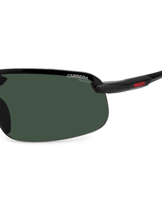 Carrera CARDUC 043/S 003 Men's Semi-Rimless Wraparound Sunglasses - Image 4
