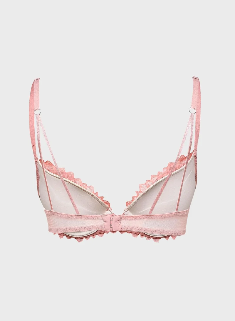 La Senza Printed Plunge Bra