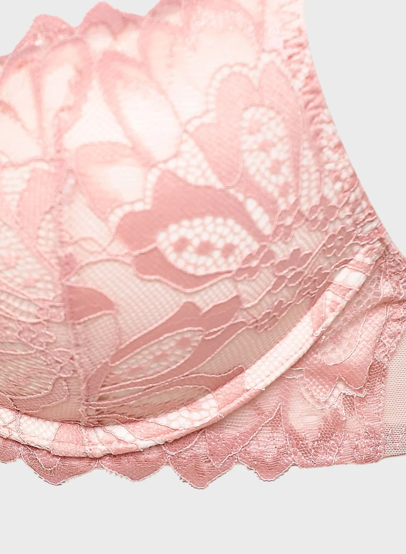 La Senza Printed Plunge Bra