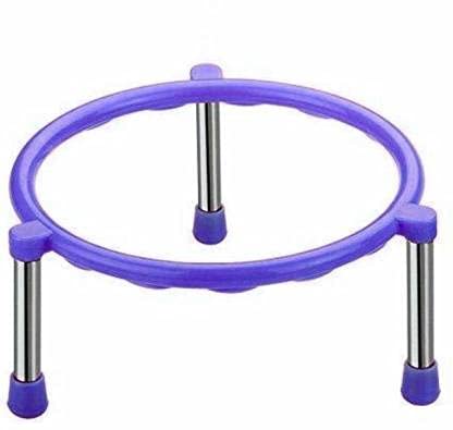 Puno PUNO Pot Stand12 Piece Stainless Steel Legs Single Ring Matka Stand  - Image 3