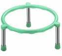 Puno PUNO Pot Stand12 Piece Stainless Steel Legs Single Ring Matka Stand  - Image 4