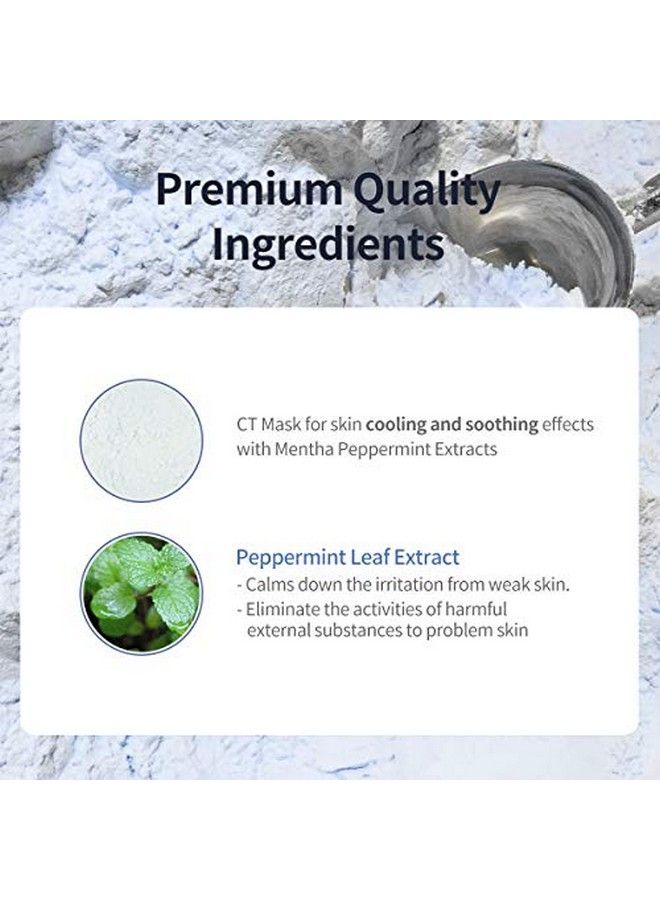 OxygenCeuticals Premuim Ct Mask For Face Facial Peel Off Algae Mask Menthol Cooling & Calming Skin Treatment By 30G/1Oz (5 Packs) - Image 3
