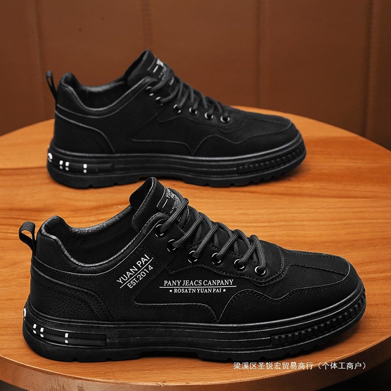 Labor Men'S Shoes Spring Construction Site Work Tooling Board Shoes Non-Slip Wear-Resistant Outdoor Sports Mountaineering Martin Fashion Shoes - Image 5