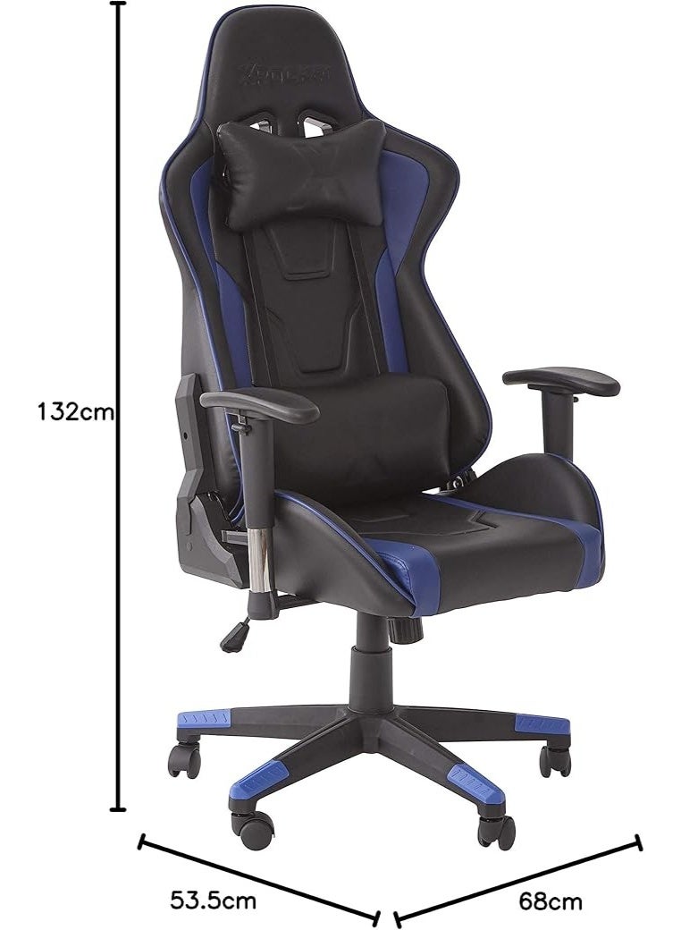 Gaming and Office Chair with High Back Design Adjustable Armrests Swivel Base and Back Tilt Support for Daily Use - Image 4