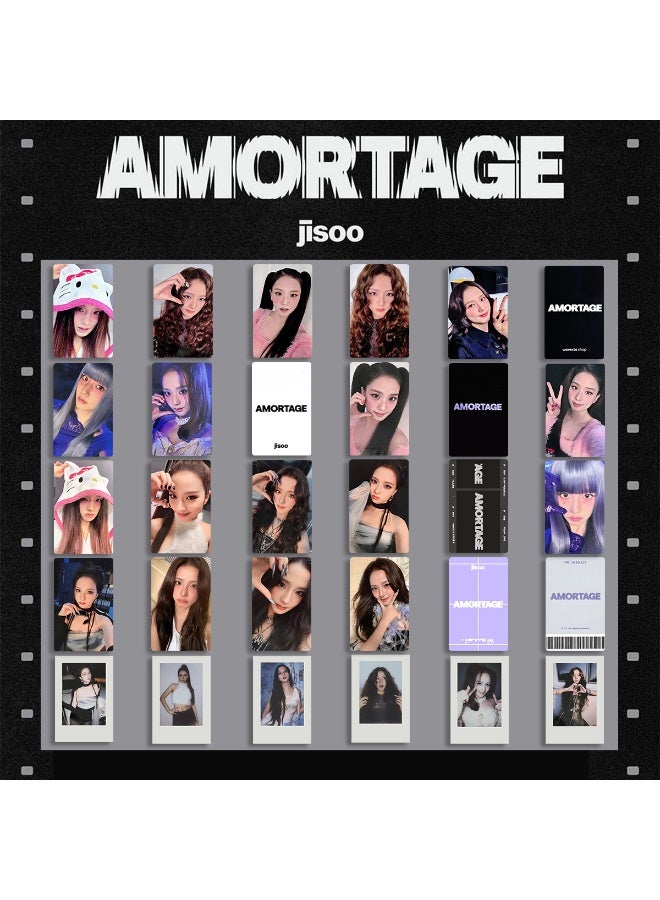 NIBEMINENT 2 Pcs Kpop JISOO CHULO2 Lomo Cards Card For Fans Collection Gifts - Image 2