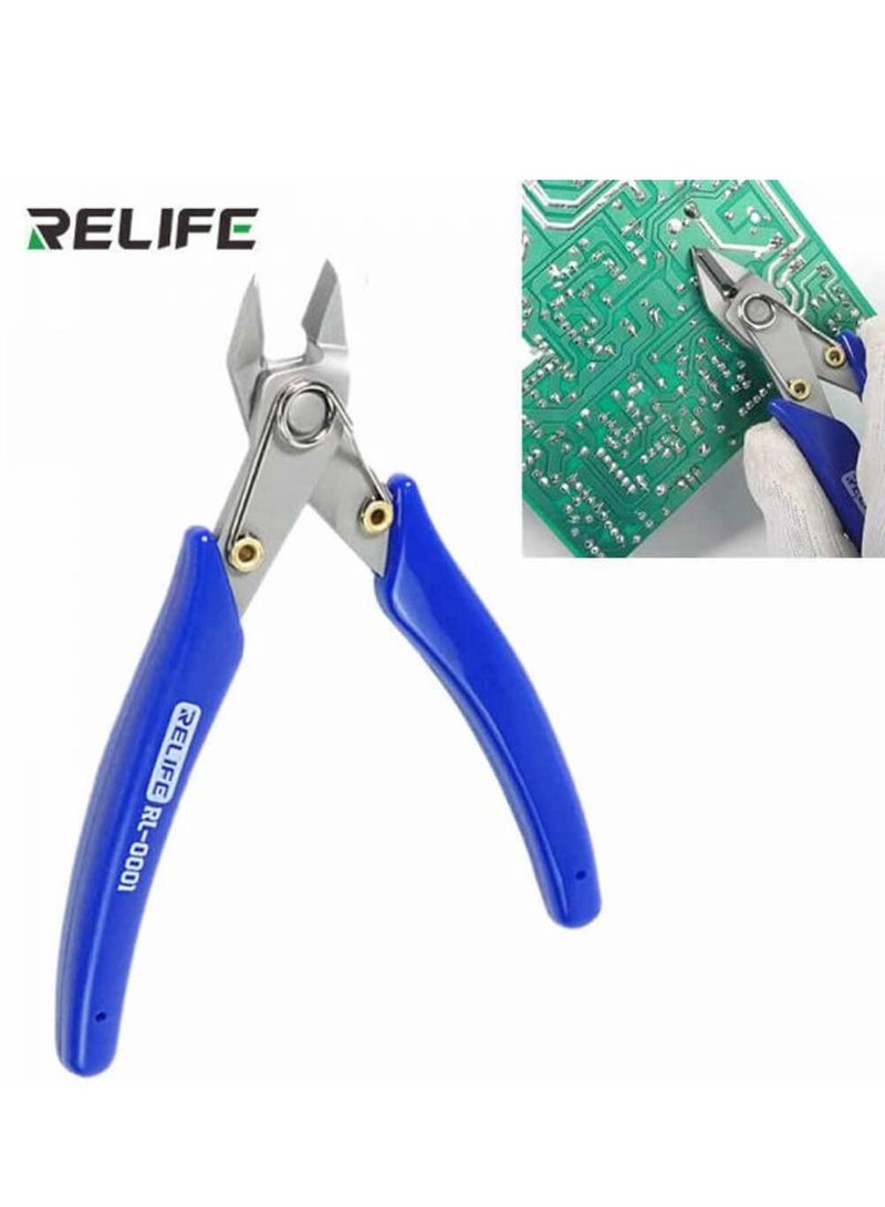 RELIFE Electrical Cutting Pliers Jewelry Wire Cable Cutter Side Snips Flush Pliers Tool - Image 4