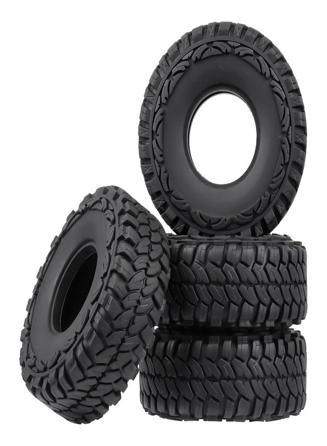 Hobbyfire 4 قطع إطارات هوبي فاير 1.9 بوصة 1/10 إطارات زاحف الصخور RC OD 112 مم مع رغوة ل Traxxas TRX 4 Axial SCX10 II III - Image 1