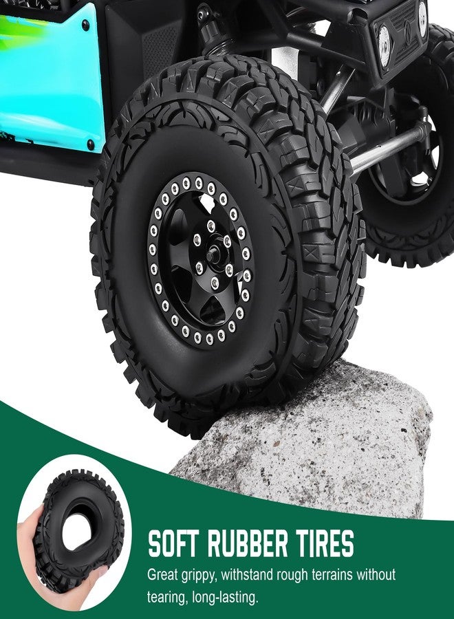 Hobbyfire 4 قطع إطارات هوبي فاير 1.9 بوصة 1/10 إطارات زاحف الصخور RC OD 112 مم مع رغوة ل Traxxas TRX 4 Axial SCX10 II III - Image 5