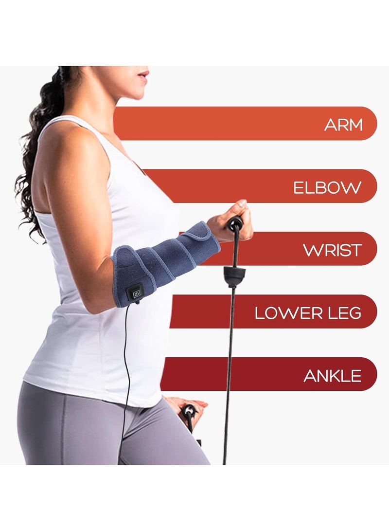 general Heating Pad Pack, an electric heating pad with 3 heating modes for pain relief, suitable for wrists, arms, ankles, elbows and legs - Image 4