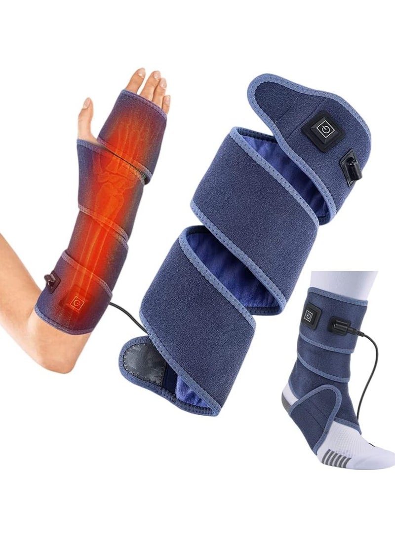 general Heating Pad Pack, an electric heating pad with 3 heating modes for pain relief, suitable for wrists, arms, ankles, elbows and legs - Image 1