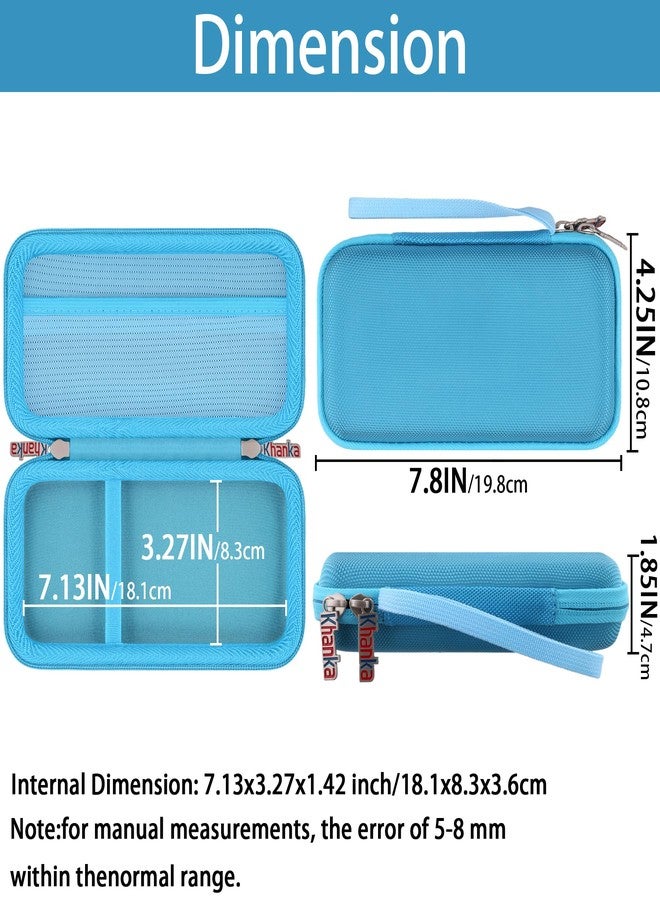 khanka Carrying Case for Texas Instruments TI-30Xa / TI BA II Plus/TI-30XIIS /TI-30XS MultiView/TI-36X Pro Engineering Scientific Calculator, Case Only (Blue) - Image 4