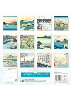 Japanese Woodblocks Wall Calendar 2025 (Art Calend  - Image 2