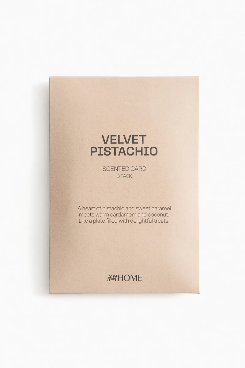 اتش اند ام بطاقات معطرة - عبوة من 3 قطع