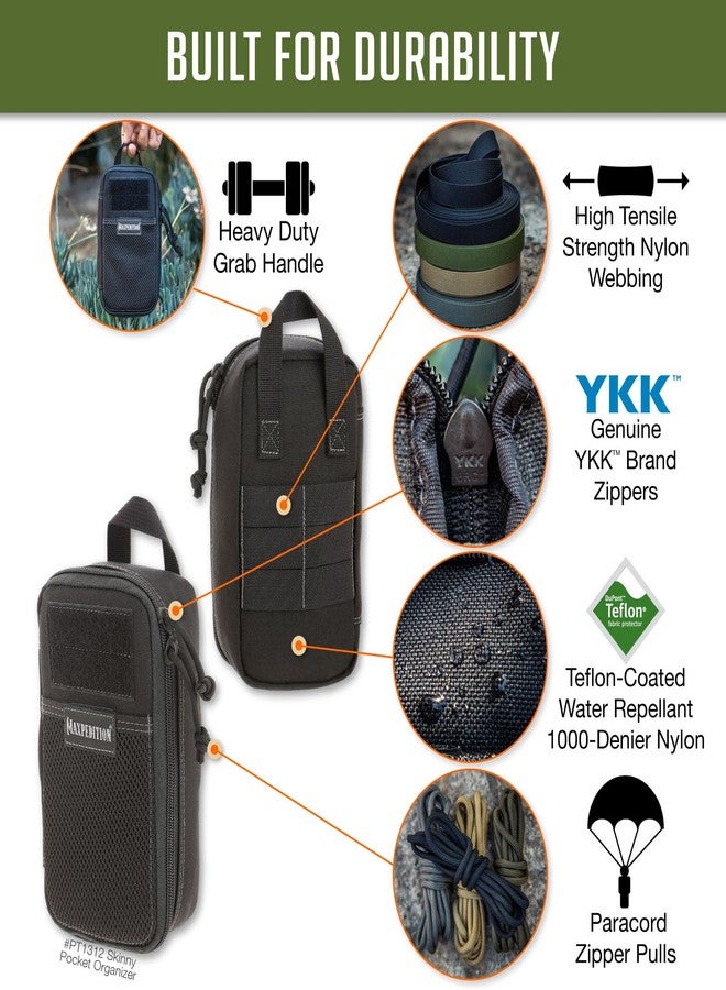 Maxpedition Skinny Pocket Organizer (Black), One Size - Image 3